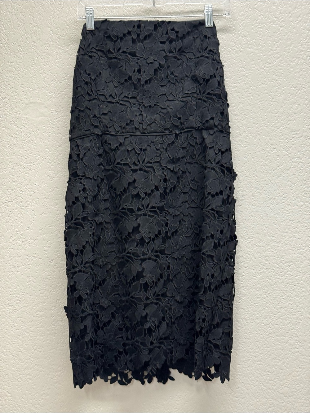 Sam Edelman Black Lace Midi dress  size 14 pit 19, W 16, 32 L MSP $148 NWT